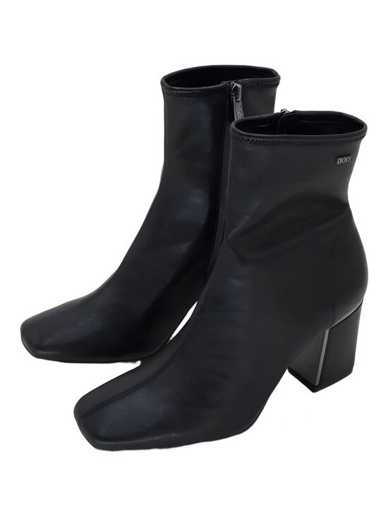 DKNY Womens Powell Wedge Booties Black 6.5M - Walmart.com DKNY Women\'s Cavale Stretch Booties Black Smooth Size 6.5M